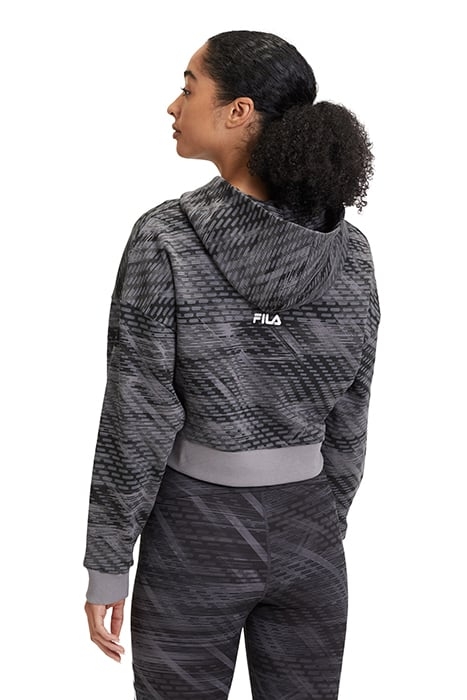 TERRALBA AOP CROPPED HOODY GREY URBAN JUNGLE 2