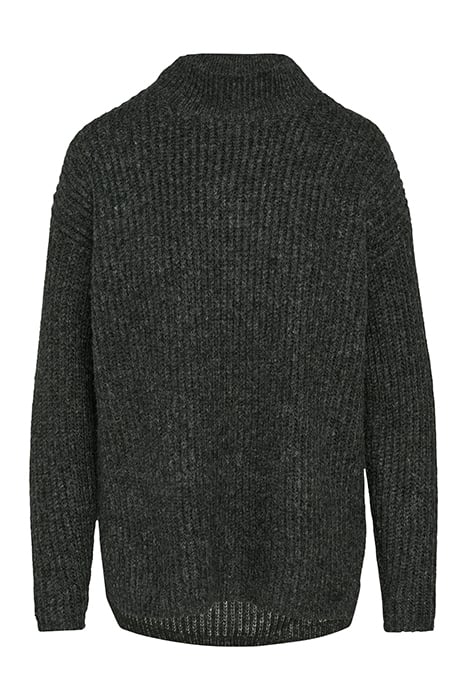 S.OLIVER-QS PULLOVER GREY/BLACK 4