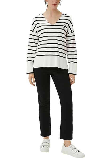 COMMA PULLOVER GREY/BLACK 3