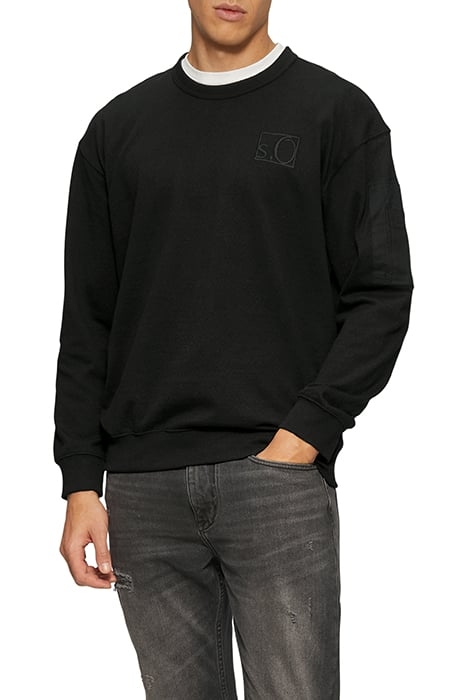 S.OLIVER SWEATSHIRTS BLACK 1