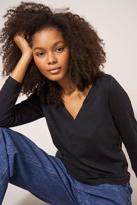 NELLY LS TEE PURE BLACK 5