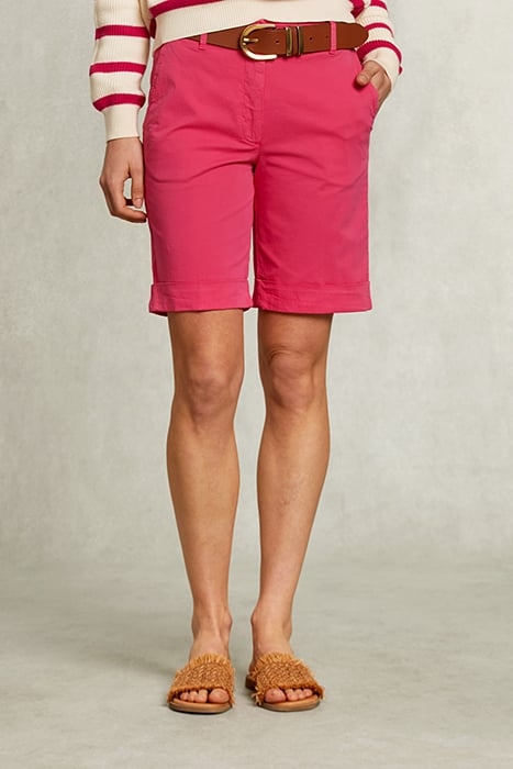 FUSHIA COTTON BERMUDA 2 POCKETS PINK 1