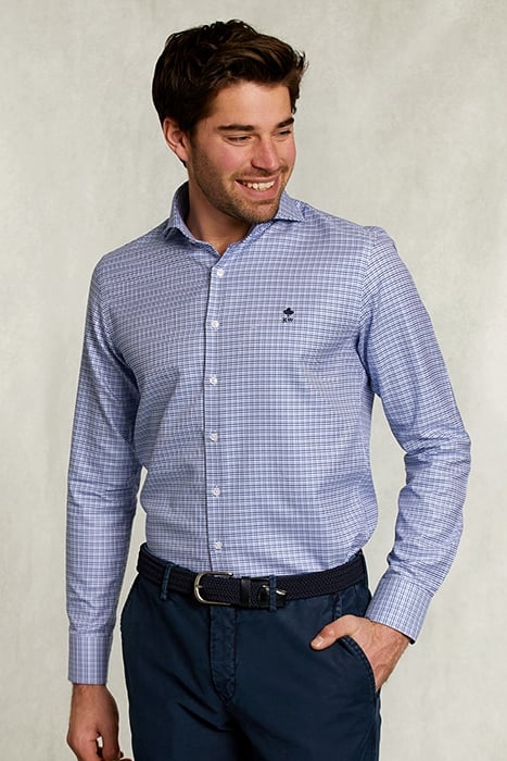 SLIM FIT FANTASY SHIRT BLUE 1
