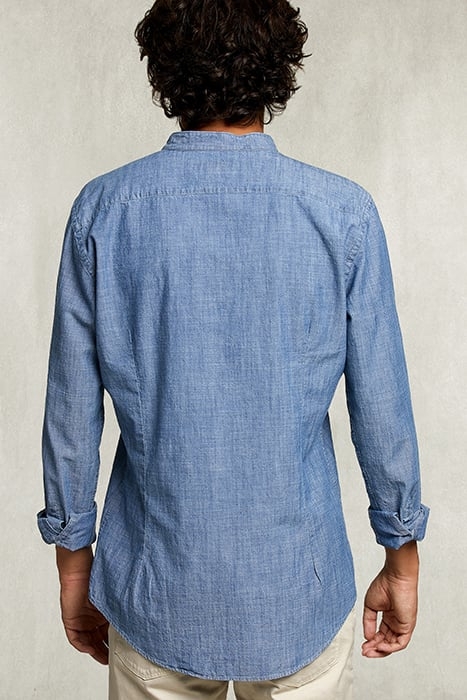 SLIM FIT SHIRT BLUE DENIM 2