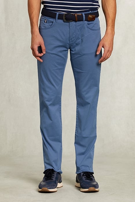 TIGHT FIT BASIC 5-POCKET PANTS ICONIC BLUE BLUE 1