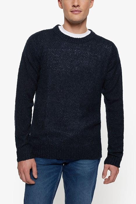 KRESTENSI BOUCLE CREW + DEEP MARINE 1