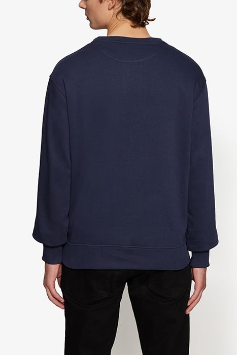 KAVINSI CREW W. PRINT+ DEEP MARINE 2