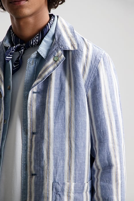 DS_HARLAN RAILWAY JACKET BLUE CHAMBRAY BLUE CHAMBRAY 5