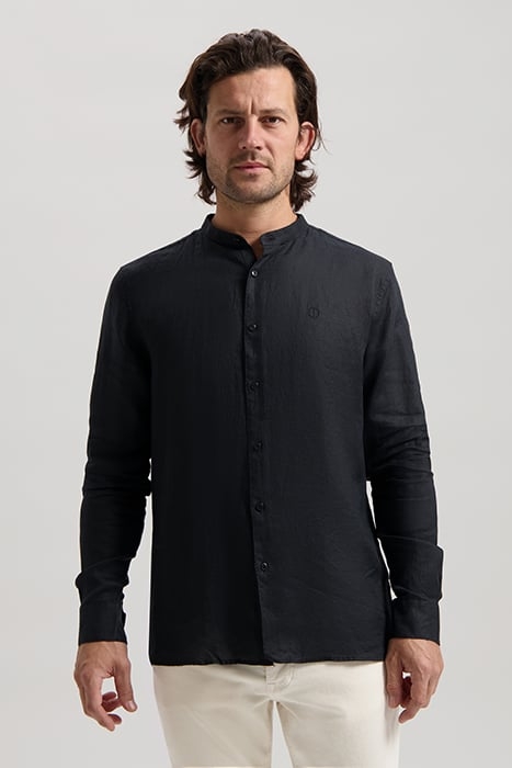 DS_JAGGER MAO SHIRT BLACK BLACK 1