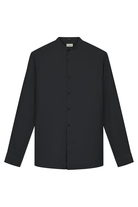 DS_JAGGER MAO SHIRT BLACK BLACK 3