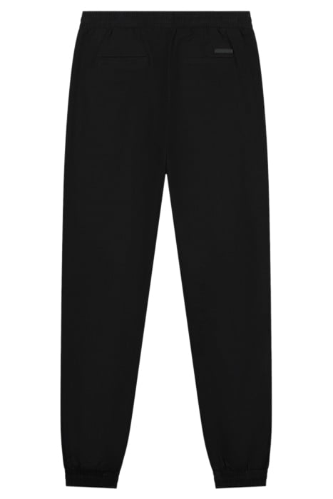 NIGEL TWILL TROUSERS BLACK 2
