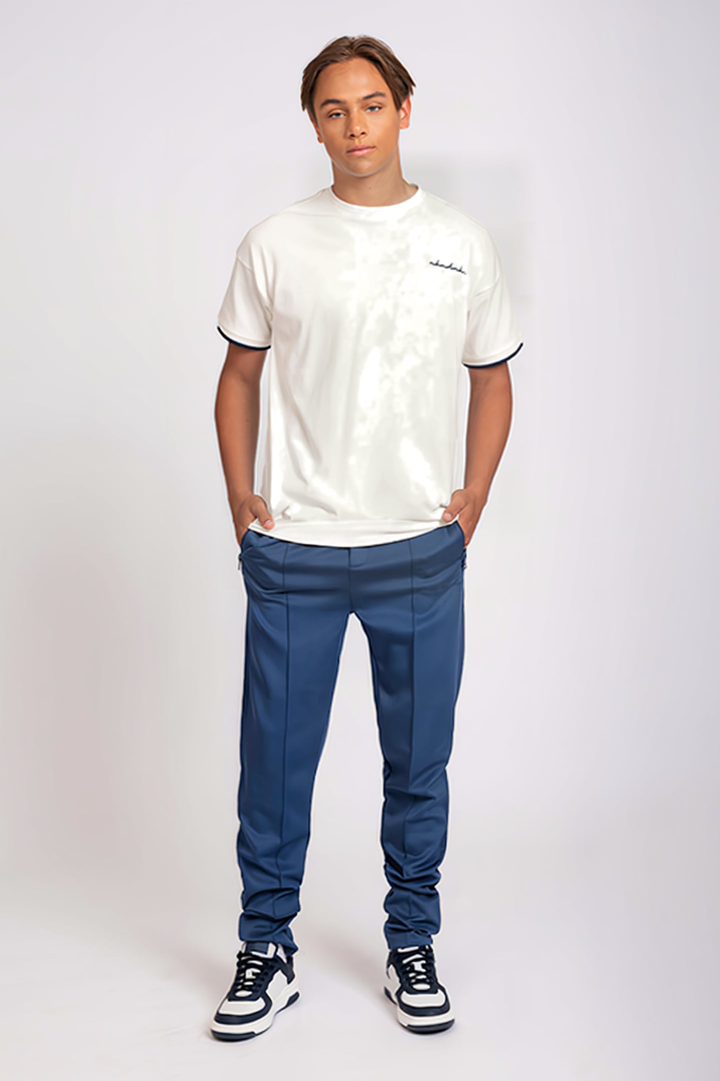 TONAL TECH PANTS MAJESTIC BLUE 1