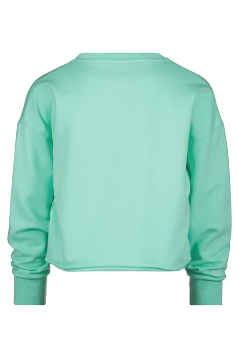 GIRLS BERGEN SWEATER HINT OF MINT 3