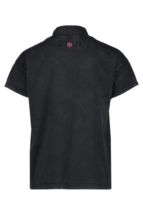 GIRLS GALLE T-SHIRT WASHED BLACK 2