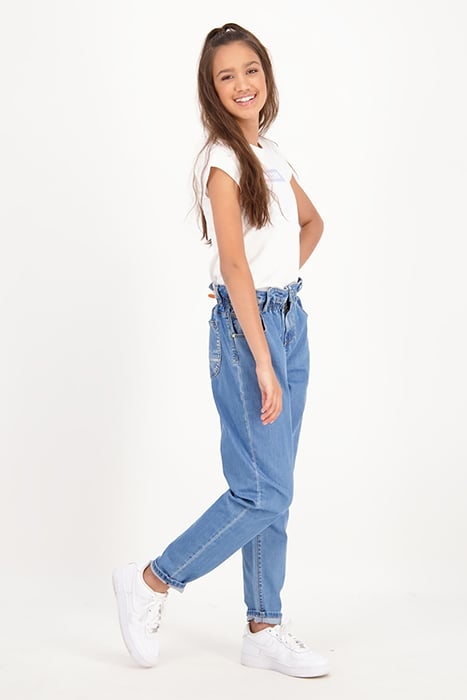 GIRLS DAKOTA JEANS MID BLUE STONE 8