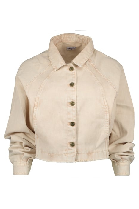 GIRLS VIRGINIA DENIM JACKET DUSTY SAND 3