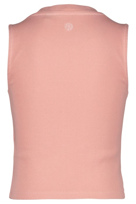 GIRLS LONDON SINGLET VINTAGE PINK 2