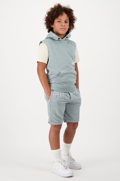 BOYS BENEDICT SHORTS MINT GREY 7