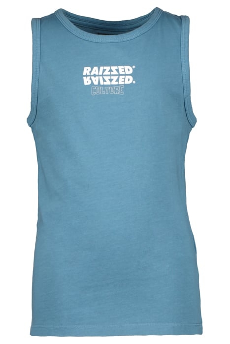 BOYS TRIBECA SINGLET BLUE FADE 1