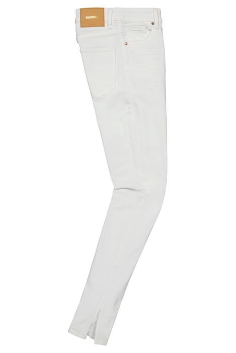 BLOSSOM SPLIT JEANS WHITE 5