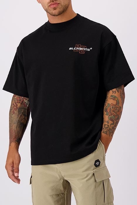 INITIALS TEE BLACK 3