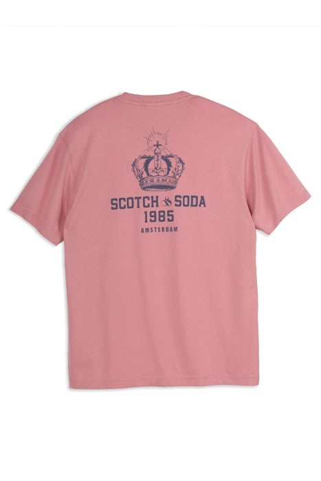 RELAXED FIT SS GRAPHIC TEE CADILLAC PINK 2