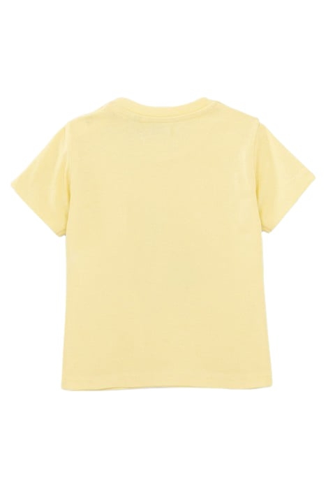 BABY BOYS’ YELLOW T-SHIRT WITH CUBAN CAR IMAGE 2