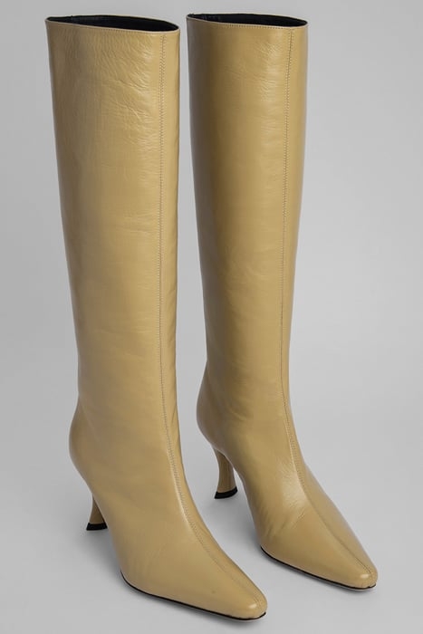 STEVIE 42 YELLOW CREASED LEATHER YELLOW 2