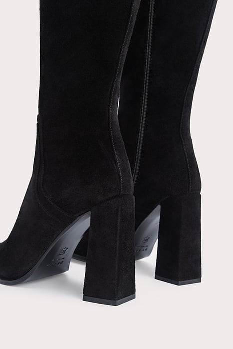 TIA BLACK SUEDE LEATHER BLACK 5