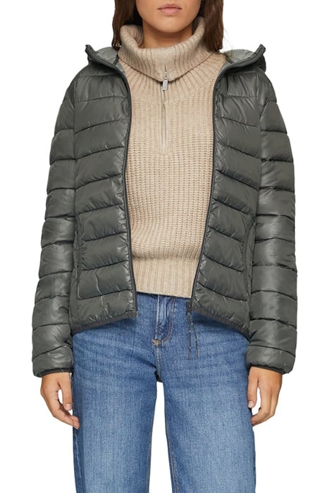 S.OLIVER-QS JACKETS OUTDOOR GREY/BLACK 1