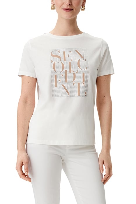 COMMA T-SHIRTS WHITE 1