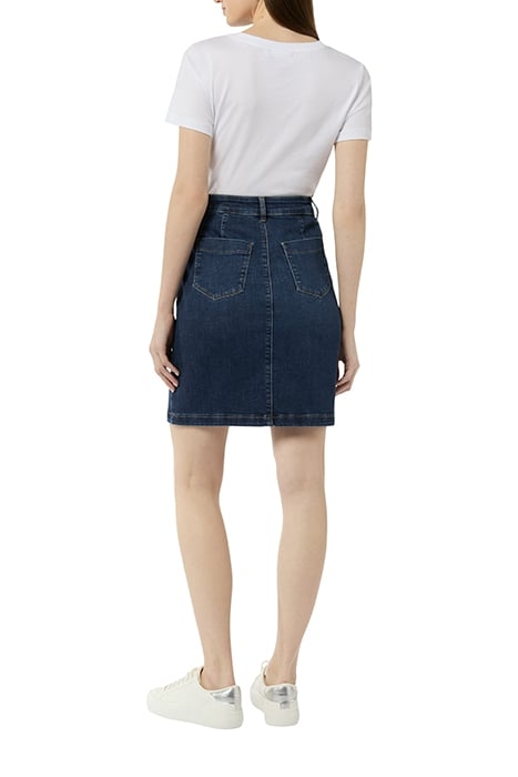 COMMA SKIRTS BLUE-DENIM 2