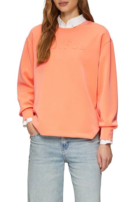 S.OLIVER SWEATSHIRTS ORANGE 1