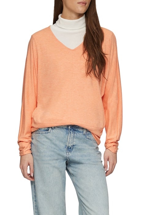 S.OLIVER T-SHIRTS ORANGE 1