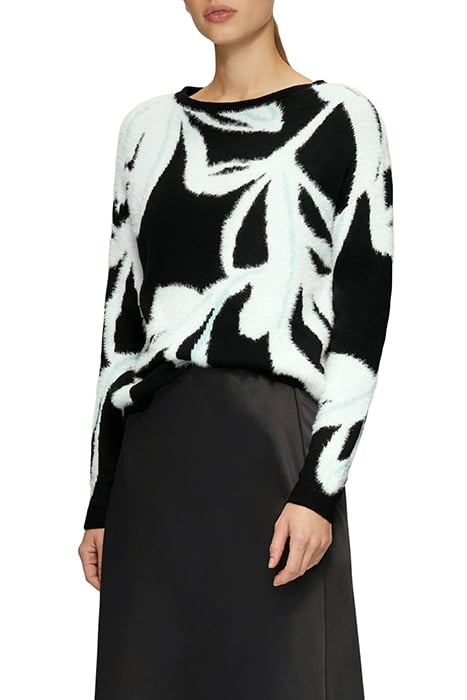 S.OLIVER PULLOVER GREY/BLACK 6