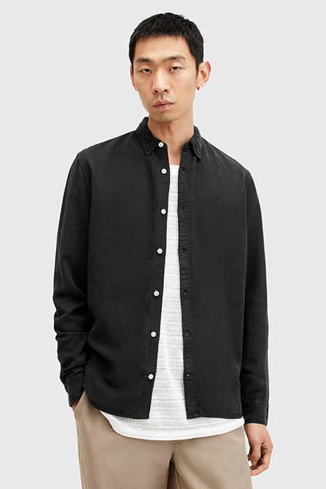 LAGUNA LS SHIRT WASHED BLACK 1