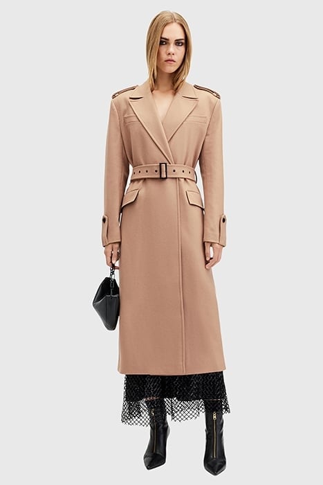 AUGUSTA COAT CAMEL BROWN 2