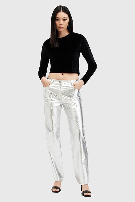 REGINA VELVET TOP BLACK 3