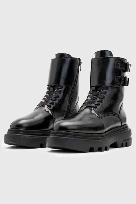 ZOE SHEARLING BOOT BLACK SHINE 2