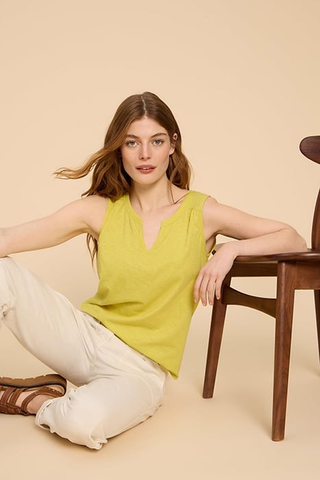LAILA VEST MID YELLOW 4