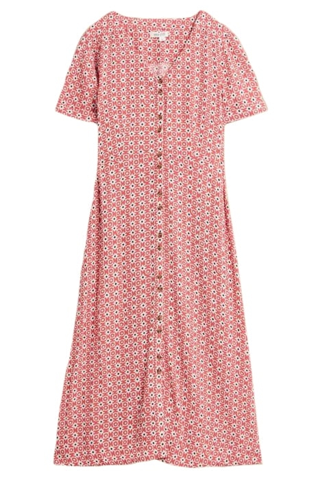 IVY MIDI DRESS PINK MULTI 1