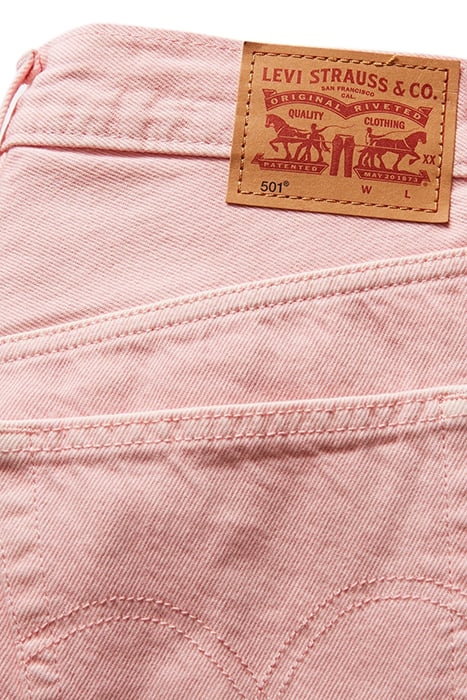 501 ORIGINAL SHORT DUSTY CHALK PINK SHO 5