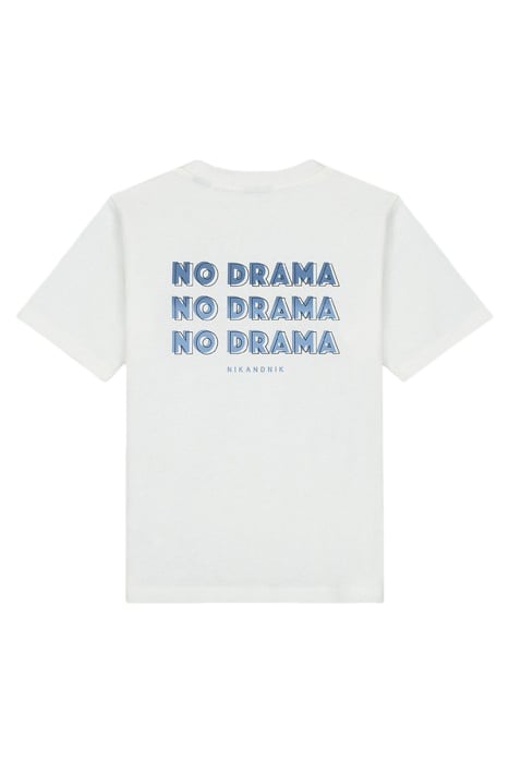 NO DRAMA T-SHIRT MEDIUM BLUE 2
