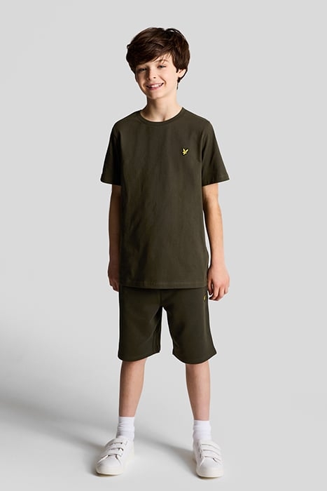 SWEAT SHORT OLIVE 1