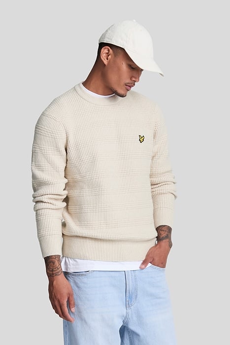 WAFFLE KNIT JUMPER COVE 1