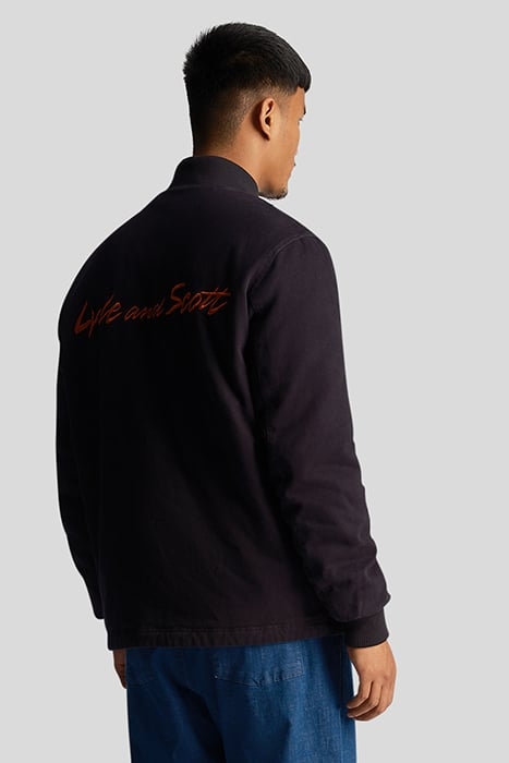 WADDED LOGO JACKET DARK NAVY 2