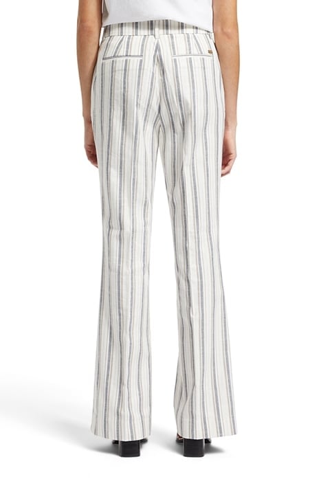 VIOLET LUREX LINEN BLEND PANT LUREX LINEN STRIPE 2