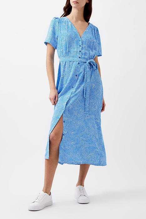 BERNICE ELITAN BUTTN THRGH DRS BLU MIST/BLU SEASTAR 1