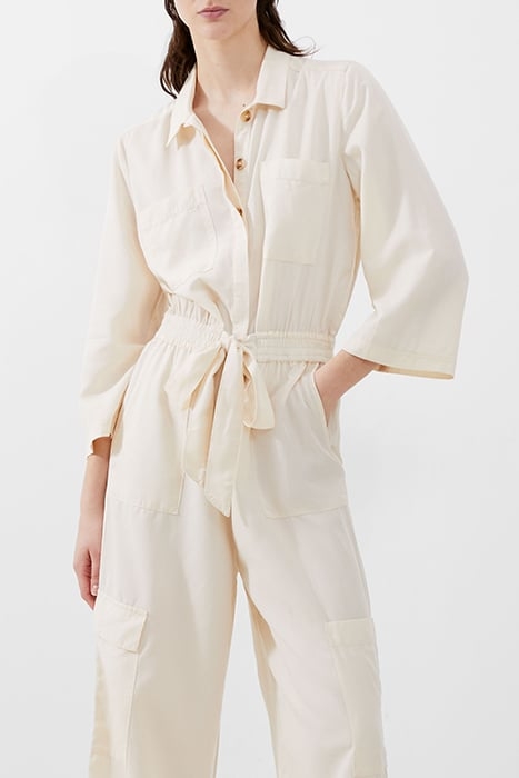 ELKIE TWILL JUMPSUIT CLASSIC CREAM 3