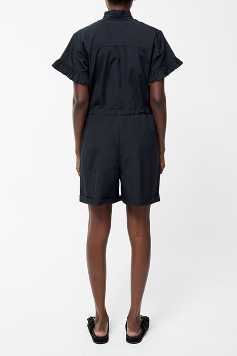 FRILL PLAYSUIT SZ18 BLACK 3